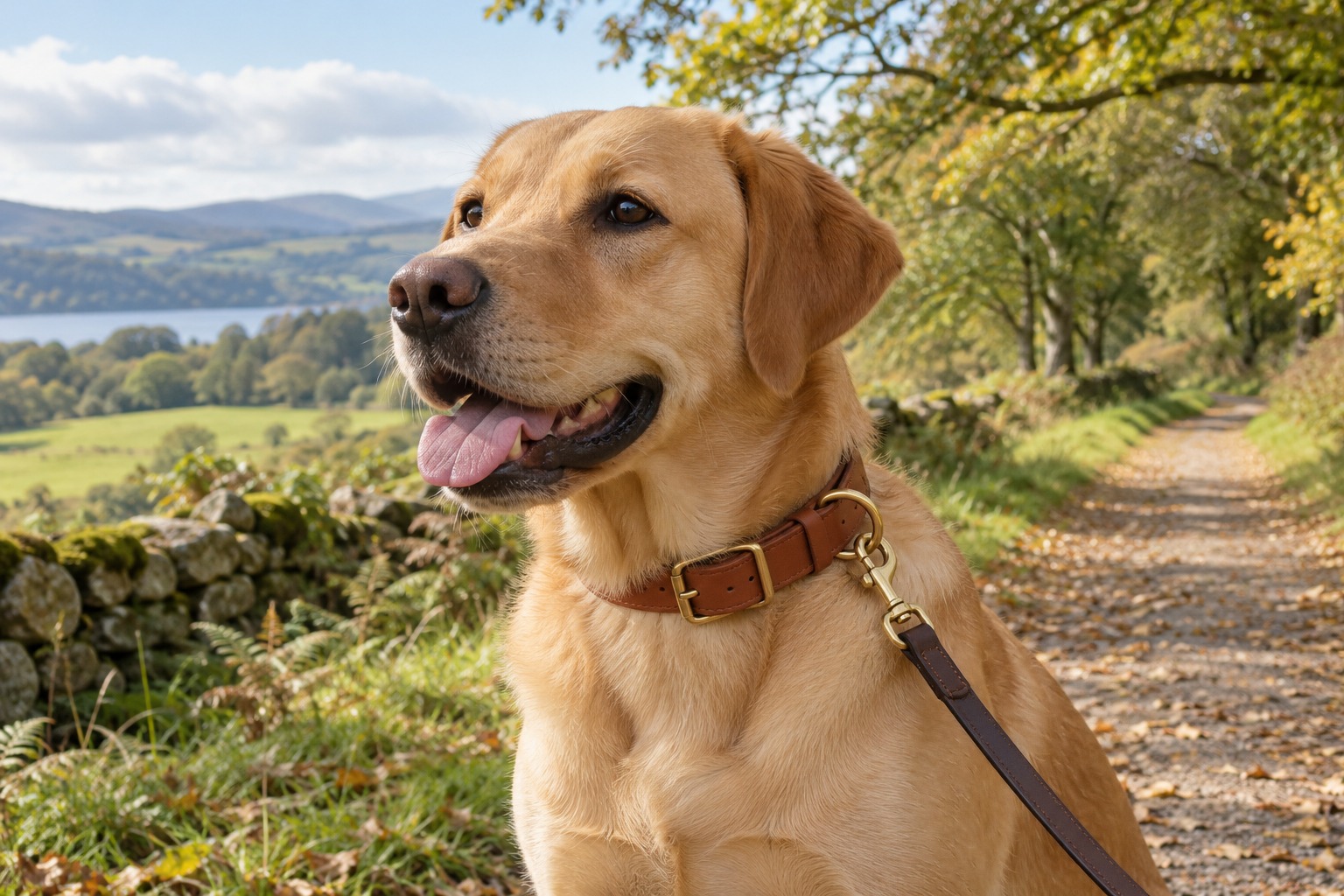 Accesorios de cuero para perros