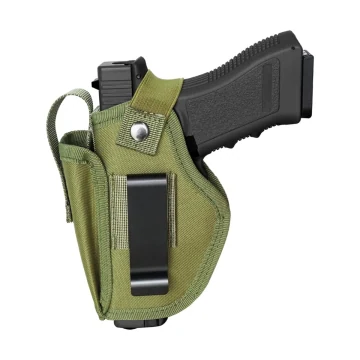 Funda de nailon verde militar IWB y OWB con portacargador