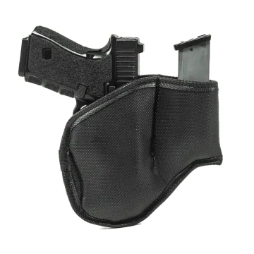Funda interior IWB negra Gecko Grip con portacargador