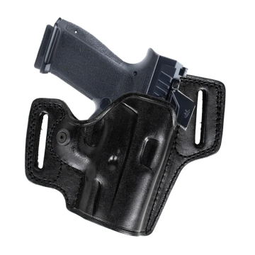Funda Combat Master de cuero negro