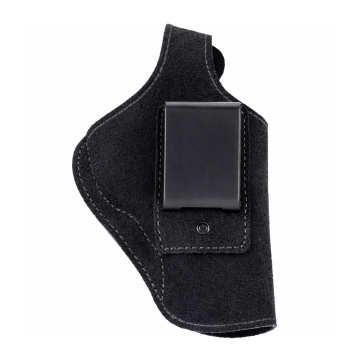 Funda interior IWB de cuero negro con cierre de pulgar