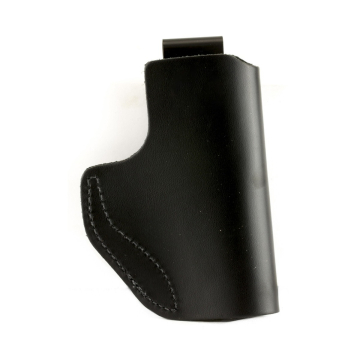 Funda interior IWB de cuero negro con clip