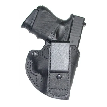Funda interior IWB de cuero negro Split Decision