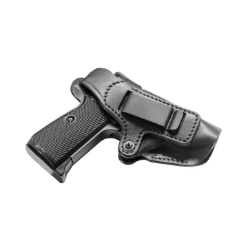 Funda interior IWB y exterior OWB de cuero negro para la serie Walther PP