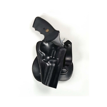 Funda de pala reforzada de cuero negro