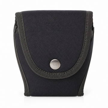 Black Nylon Handcuff Belt Pouch - closed front view