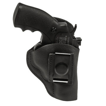 Funda de caza interior IWB de cuero suave negro