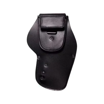Funda interior IWB de cuero negro de porte profundo
