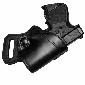 Funda de cuero negro Rear Guard