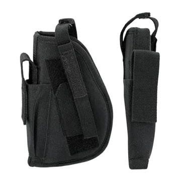 Funda táctica negra de pernera izquierda