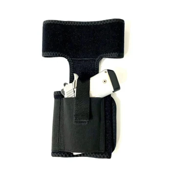 Funda de tobillo de nailon negro