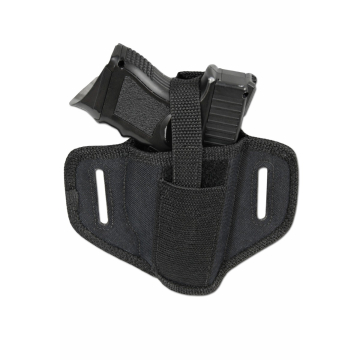 Funda de caza tipo pancake de nailon negro