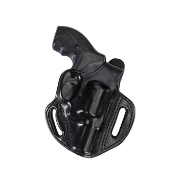 Funda negra tipo pancake para revólver Bodyguard modelo 137