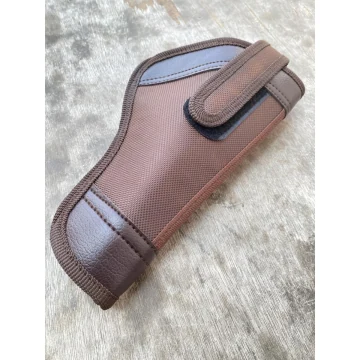 Funda de caza de cinturón de nailon marrón