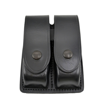 Portacargador doble universal de tapa cerrada para cargadores monohilera