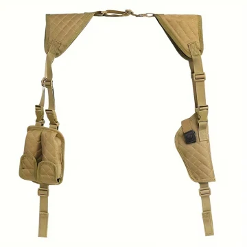 Funda táctica de hombro de nailon con portacargador
