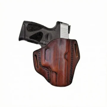 Funda exterior OWB de cuero marrón de plena flor hecha a medida