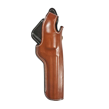 Funda de caza de cuero de dos ángulos