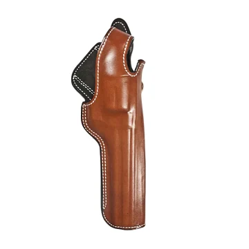Funda de caza de cuero de dos ángulos