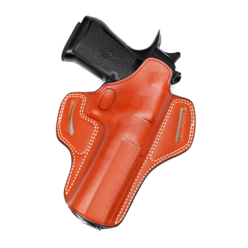 Funda de cinturón tipo pancake para Desert Eagle con boca abierta
