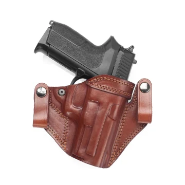 Funda interior IWB de cuero marrón