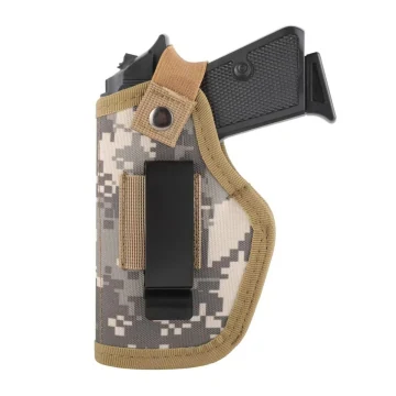 Funda de nailon de camuflaje digital verde IWB y OWB