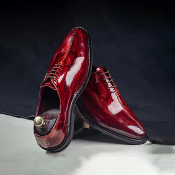 Zapatos Oxford ONECUT de cuero color sangre de buey
