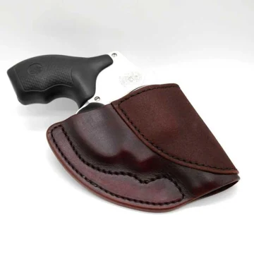 Funda para el interior de un bolso de cuero burdeos Purse Insider