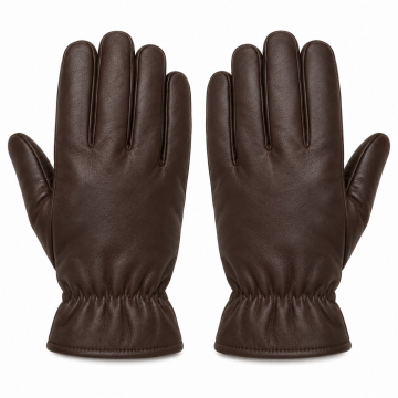 Guantes de invierno de piel con aislamiento - Vista completa del producto
