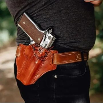 Funda western exterior OWB con motivos florales Craftsman's Choice