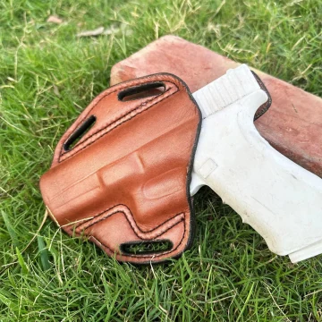 Funda exterior OWB de cuero de varias posiciones
