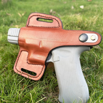 Funda exterior OWB de cuero con cierre de pulgar de acero