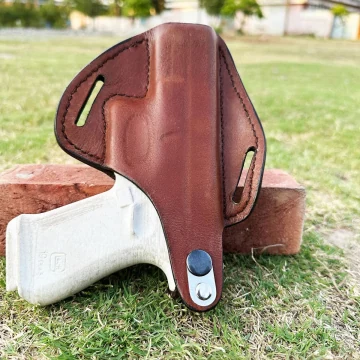 Funda exterior OWB de cuero de plena flor