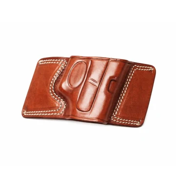 Funda de cinturón de cuero tipo bikini