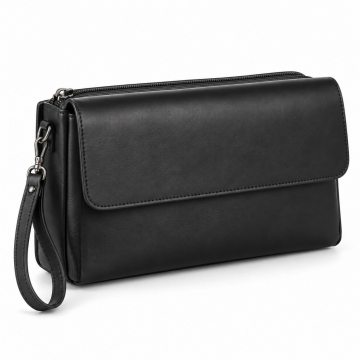 Bolso de mano de piel para porte oculto - Vista completa del producto