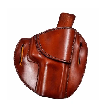 Funda de cinturón de cuero para porte cruzado