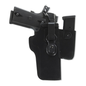 Funda de caza interior IWB de cuero con portacargador