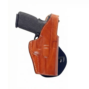 Funda de pala de cuero con cierre de pulgar