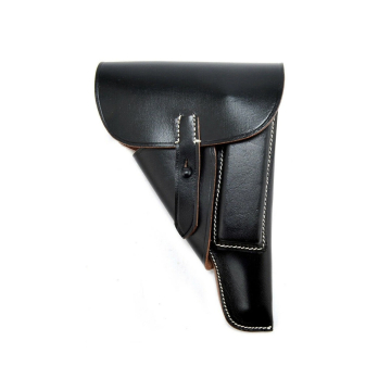 Funda de solapa de cuero de cuerpo flexible con marcaje
