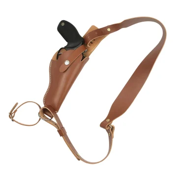 Funda bandolera de pecho de cuero Sportsman