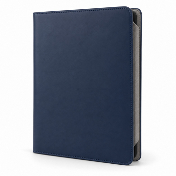 Funda folio de piel para tableta con soporte - Vista completa del producto