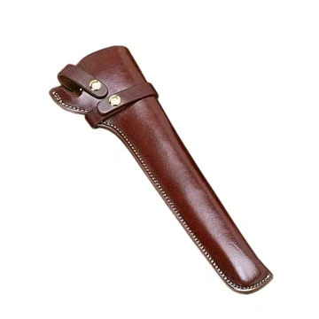 Funda de cuero para revólver de tiro