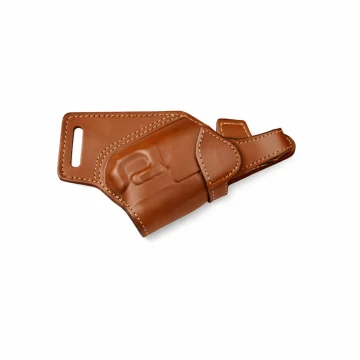 Funda lumbar de cuero compatible con linterna