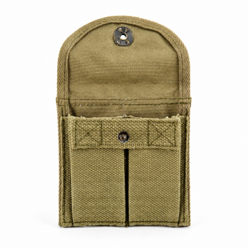 Portacargador de culata de lona para carabina M1 de color verde oliva claro