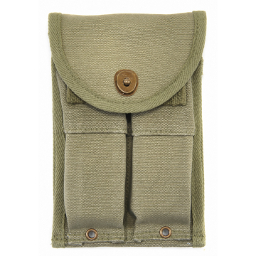 Portacargador de carabina M1 de estilo Rigger para dos cargadores de 30 cartuchos