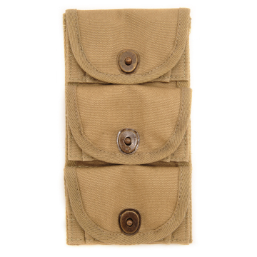 Bolsa de tres bolsillos para clips de media luna M1917 .45