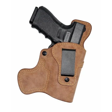 Funda interior IWB de cuero natural Tail Gunner