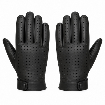Guantes de piel perforada para verano - Vista completa del producto