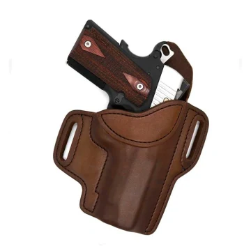 Funda exterior OWB de porte oculto de cuero tipo pancake Predator