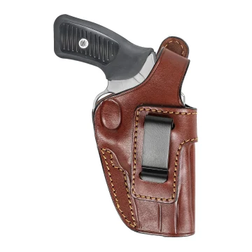 Funda interior IWB de cuero para Ruger SP101 de 3 pulgadas